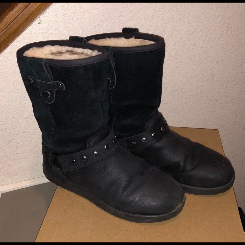 Ugg moto boots